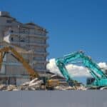 Destruction immeuble