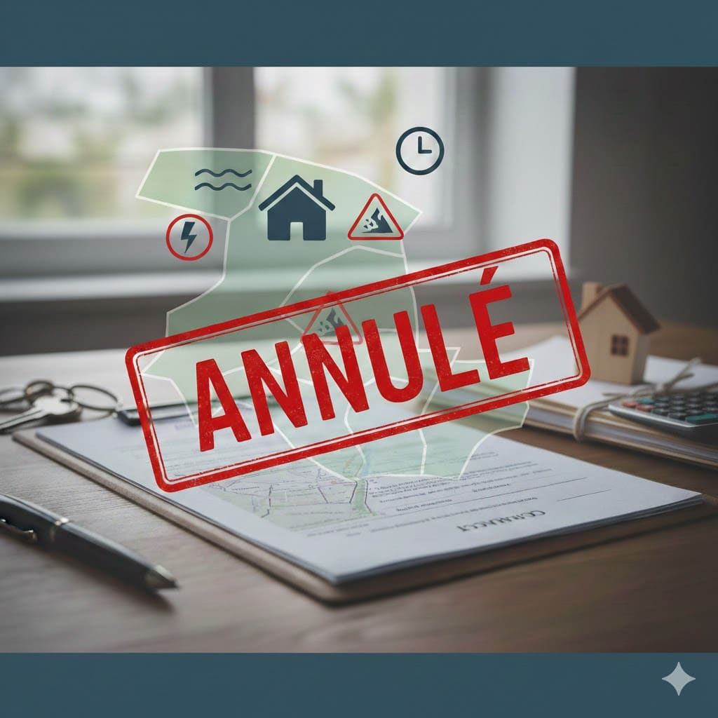 Vente immobilière : obligation de mise à jour de l’état des risques après approbation d’un plan de prévention des risques (PPR) sous peine d’annulation